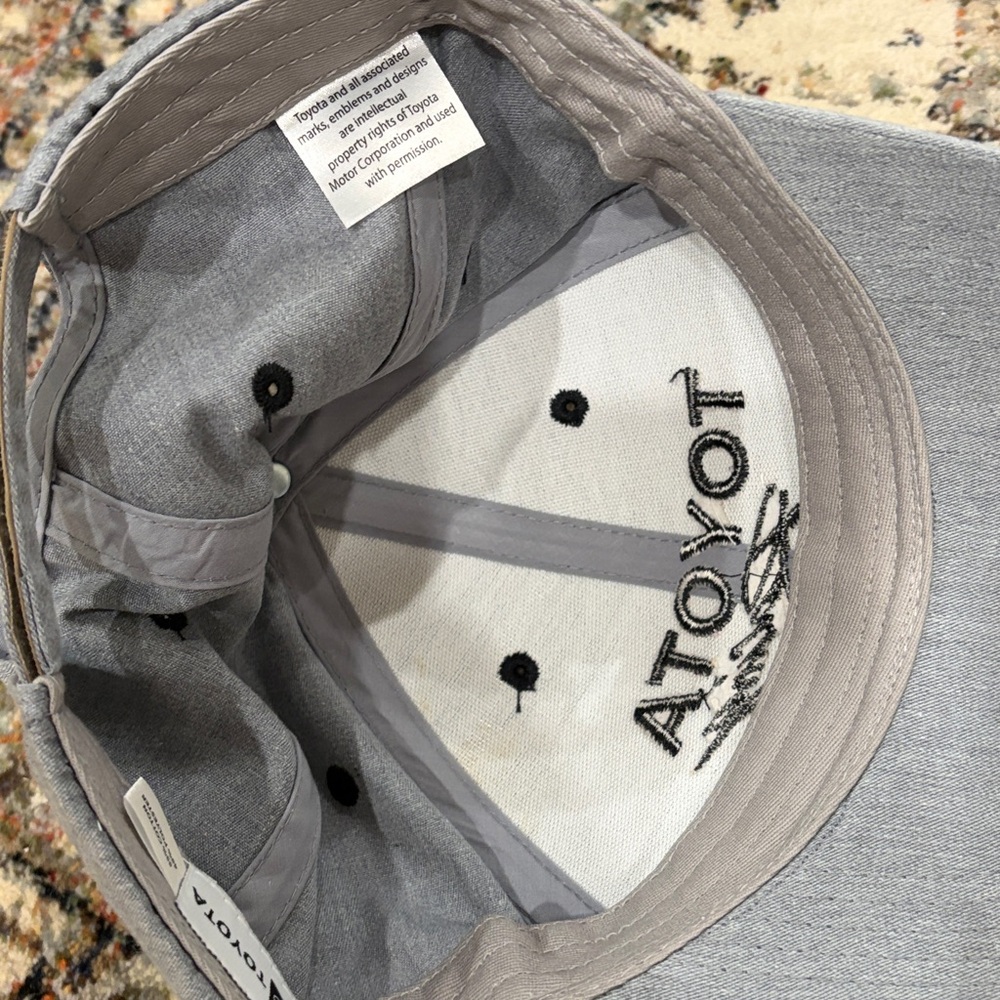 Toyota Racing Gray Cap - Picture 3 of 4